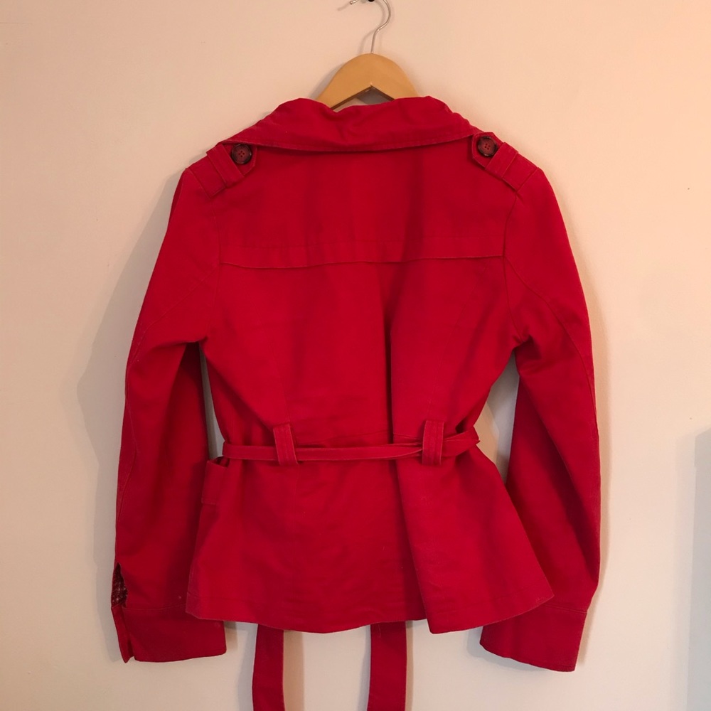 Red tailored jacket - Picture 3 of 6